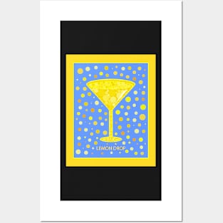 Lemon Drop Martini | Cocktail | Pop Art Posters and Art